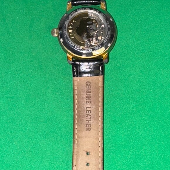 Stauer Men's Black and Silver Watch - Picture 7 of 11